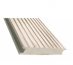 Террасная доска из ДПК ECODECKING Premium Слоновая кость